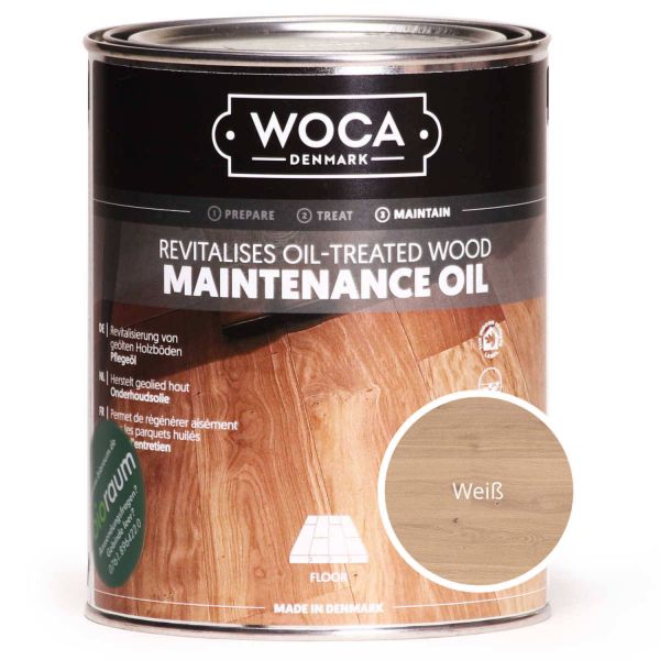 Pflegeöl weiß / WOCA maintenance oil